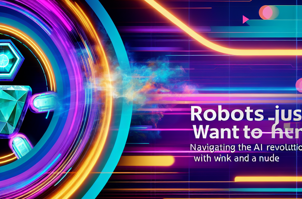 Robots Just Want to Have Fun: Navigating the AI Revolution with a Wink and a Nudge