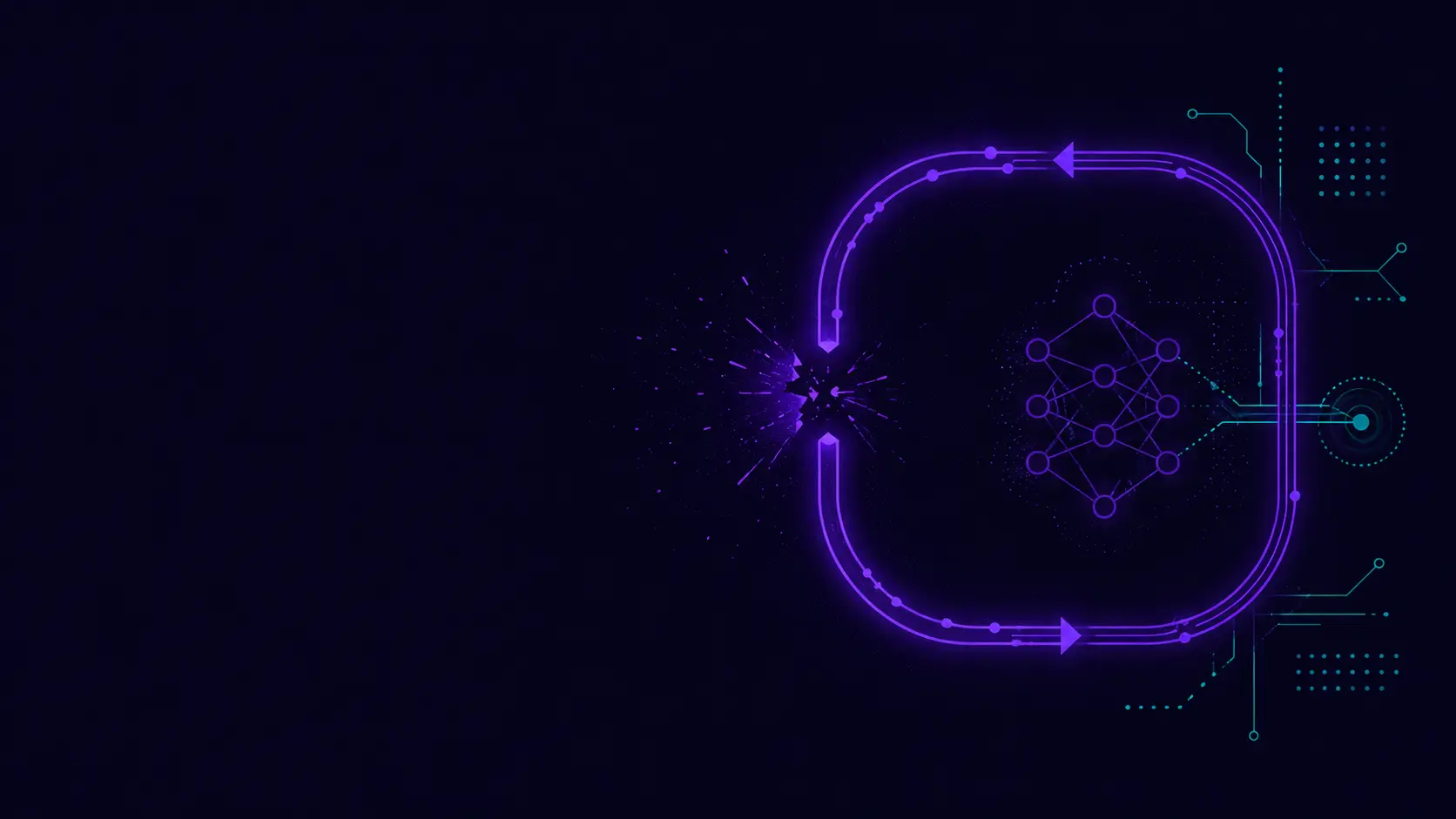 AI chatbot child safety — a broken AI safety feedback loop rendered as a severed circuit on a dark background, BrokenCtrl