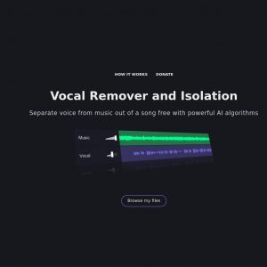 Vocalremover AI
